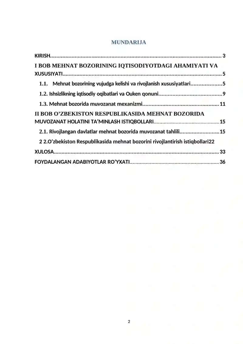 MEHNAT BOZORIDAGI MUVOZANAT MEXANIZIMI 2
