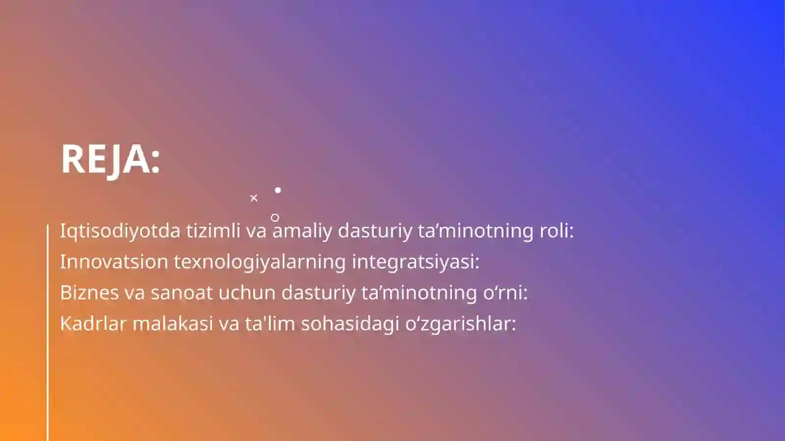 Iqtisodiyotda tizimli va amaliy dasturiy ta’minotning rivojlanish tendensiyalari 2