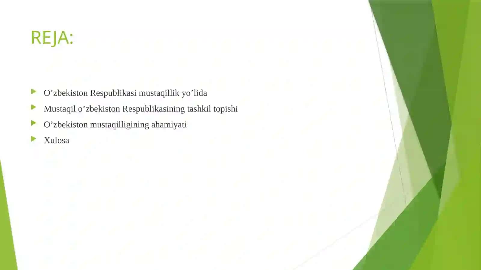 Mustaqil O’zbekiston Respublikasining tashkiltopishi va uning tarixiy ahamiyati 2