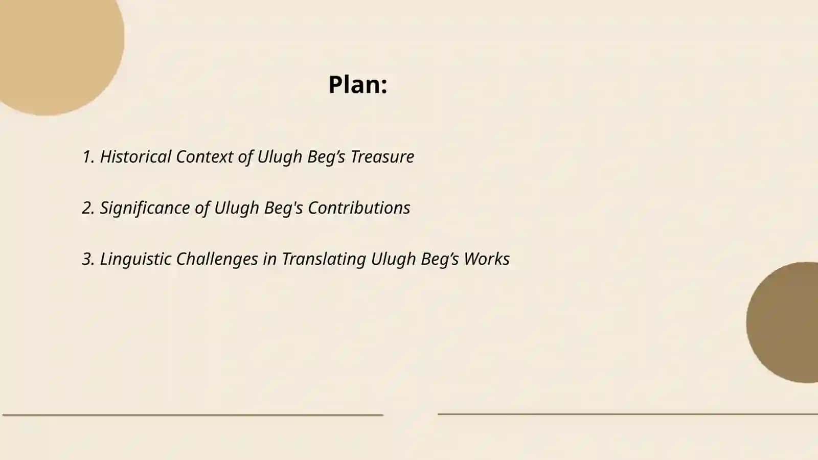 Ulugh Beg’s Treasure: Analysis of translation and Types and methods of Translation with examples 2
