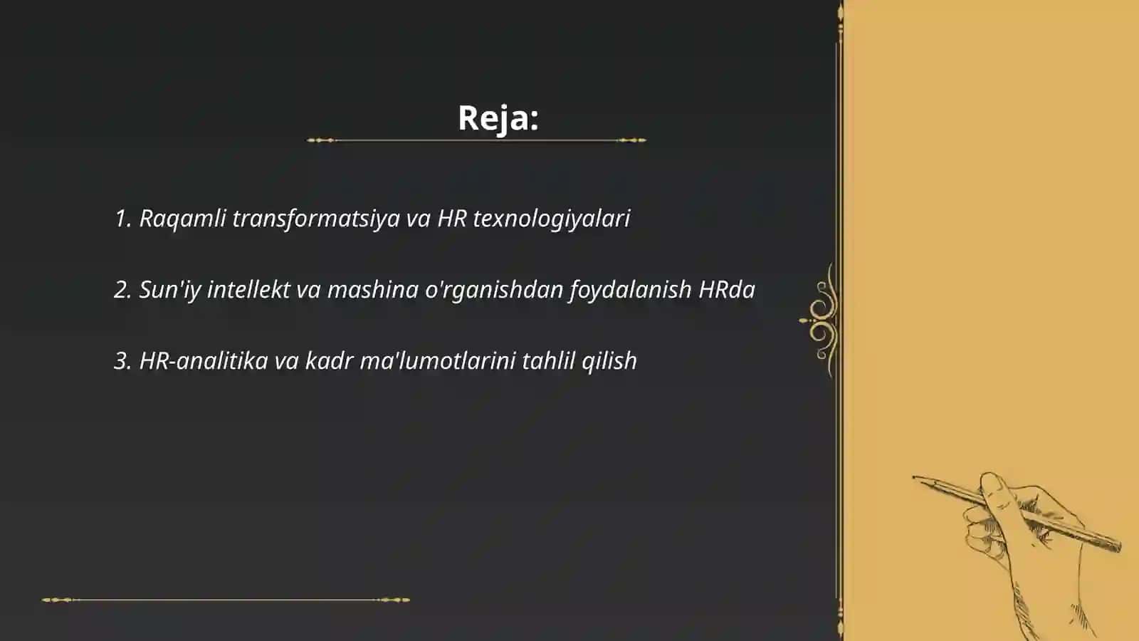 Raqamli transformatsiya va HR texnologiyalari 2