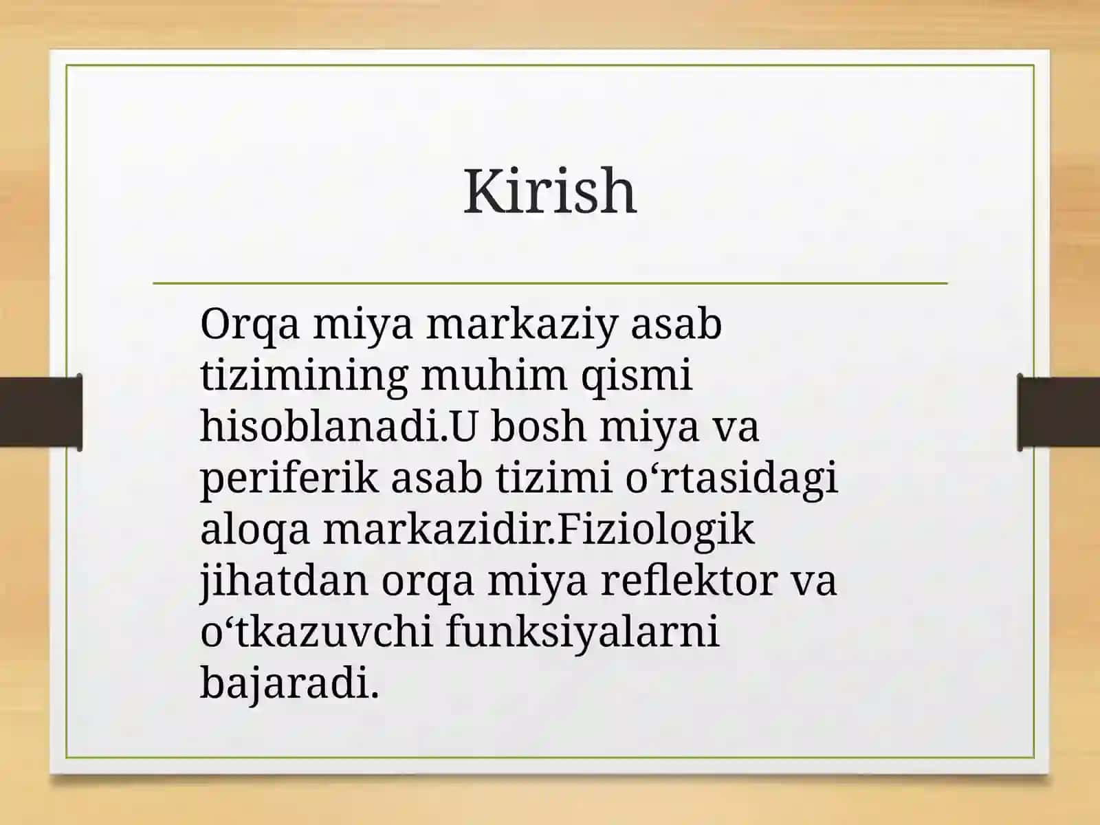 Orqamiyafiziologiyasi 2