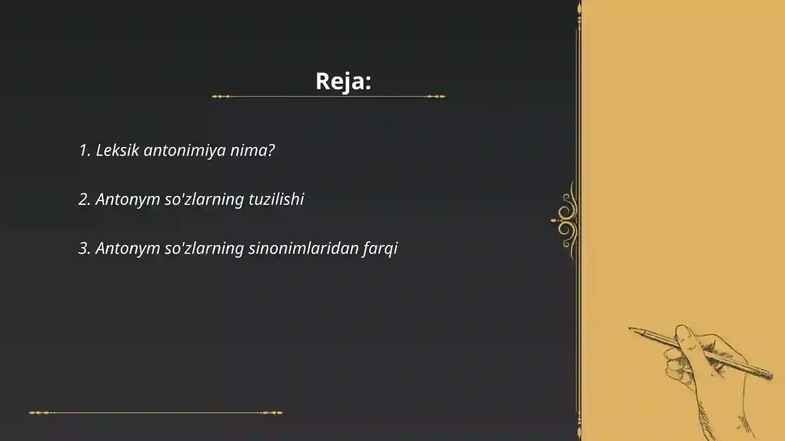 Leksik antonimiya 2
