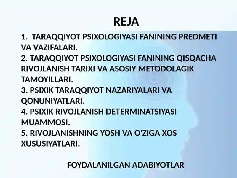 Taraqqiyot Psixologiyasi 2