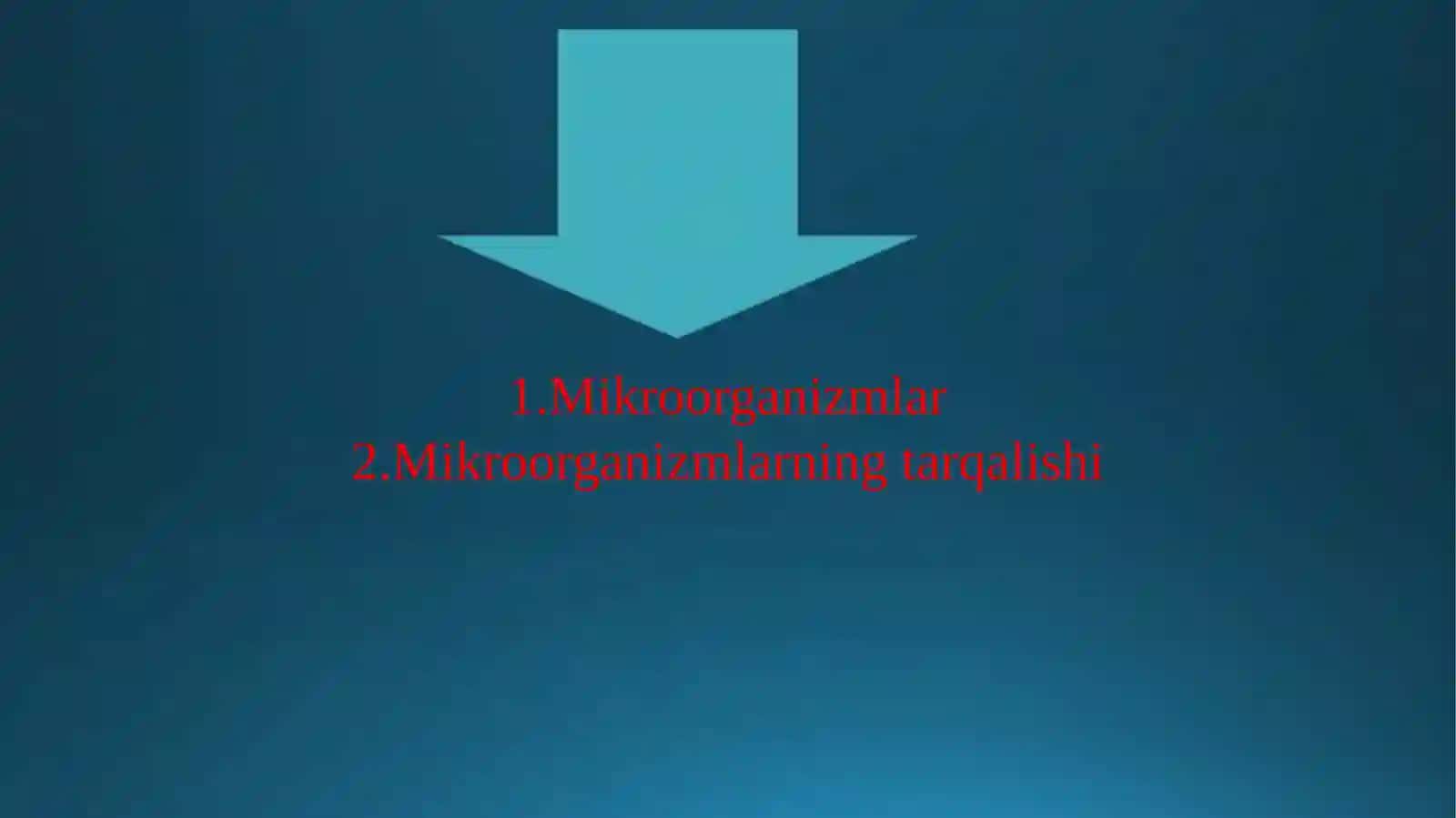Mikroorganizmlarning tabiatdagi ahamiyati 2
