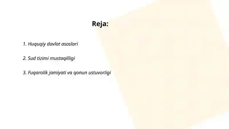 Qonun ustivorligi 2