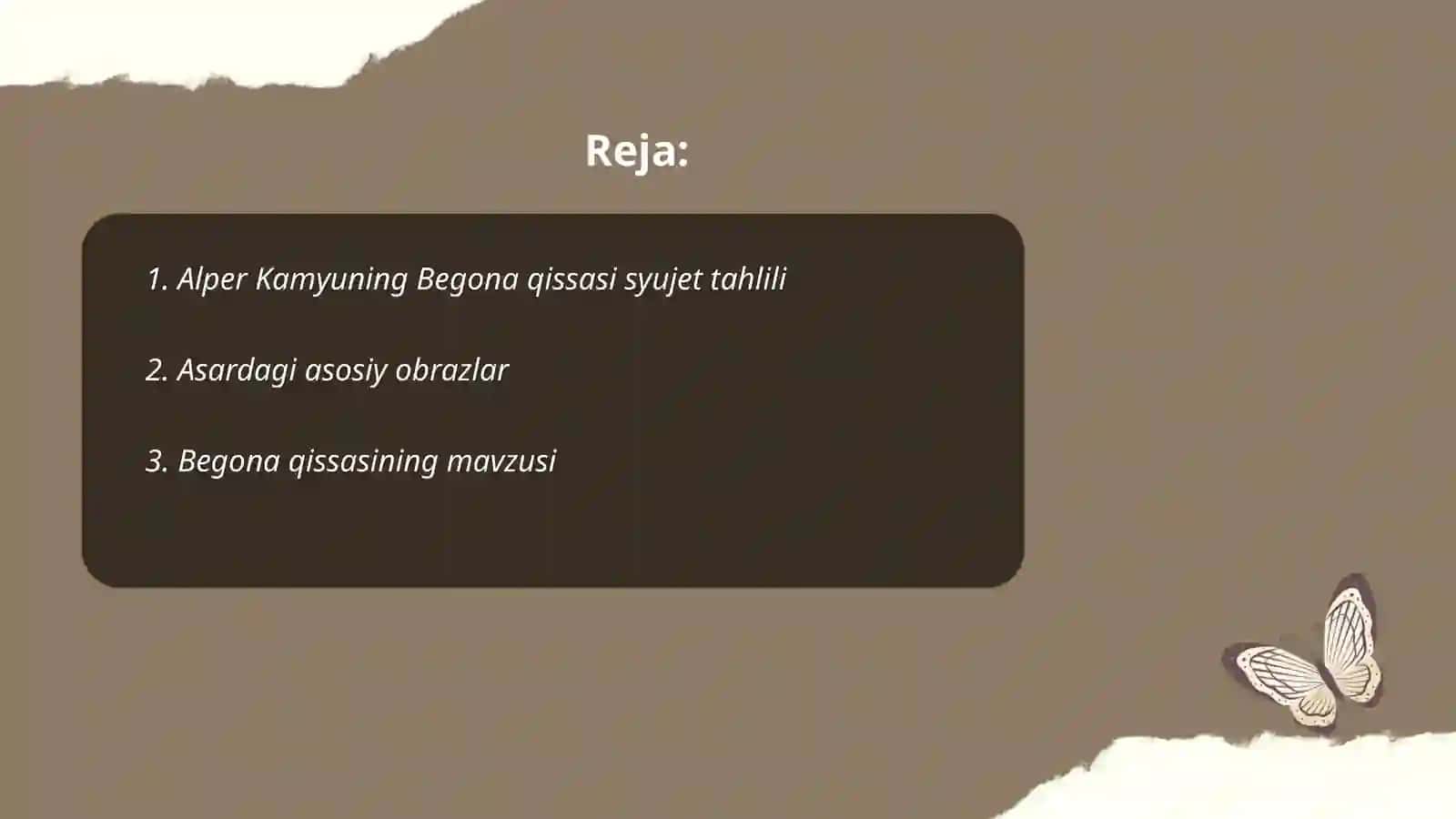 Alper Kamyuning Begona qissasi 2