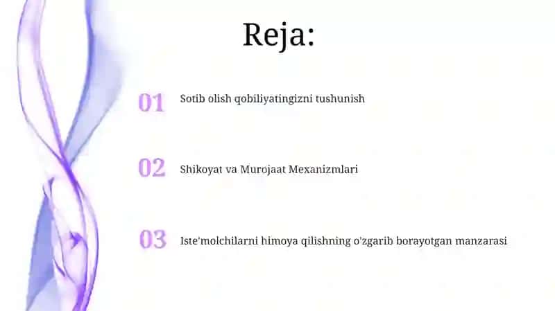 Iste'molchilar huquqlarining ustunligi 2
