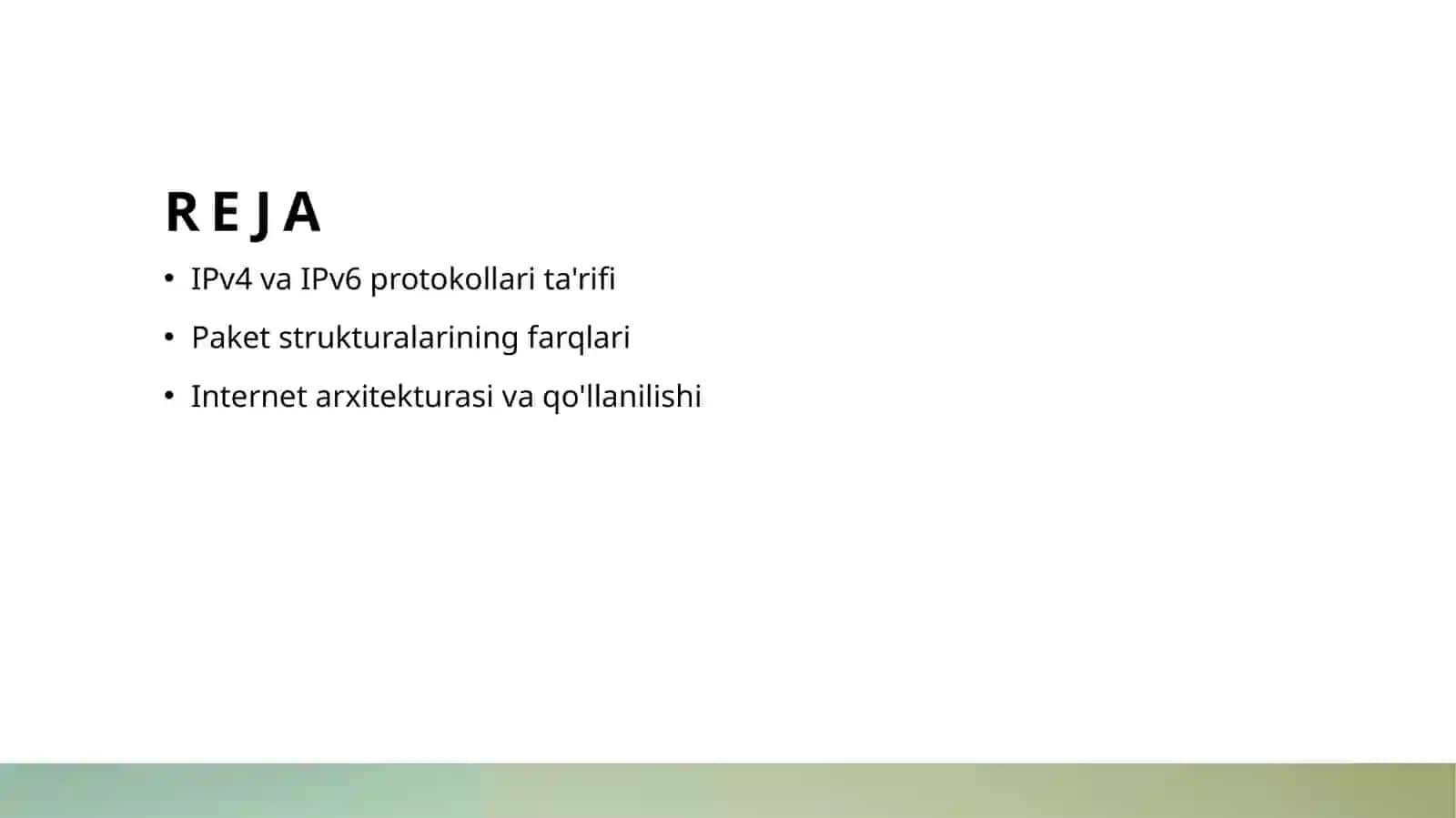 IPv4 va IPv6 protokollari va ularning paket strukturalari 2