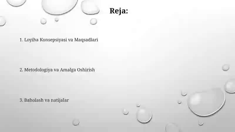 Ta'limiy faoliyat loyihasini tuzish 2