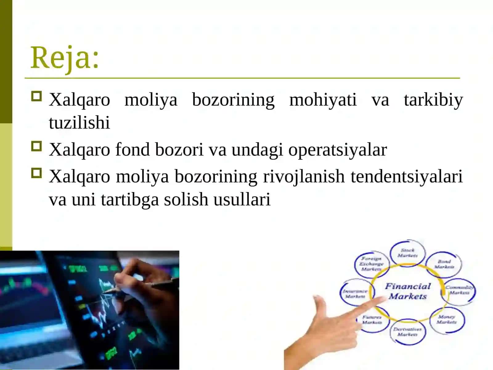 Xalqaromoliya bozori 2