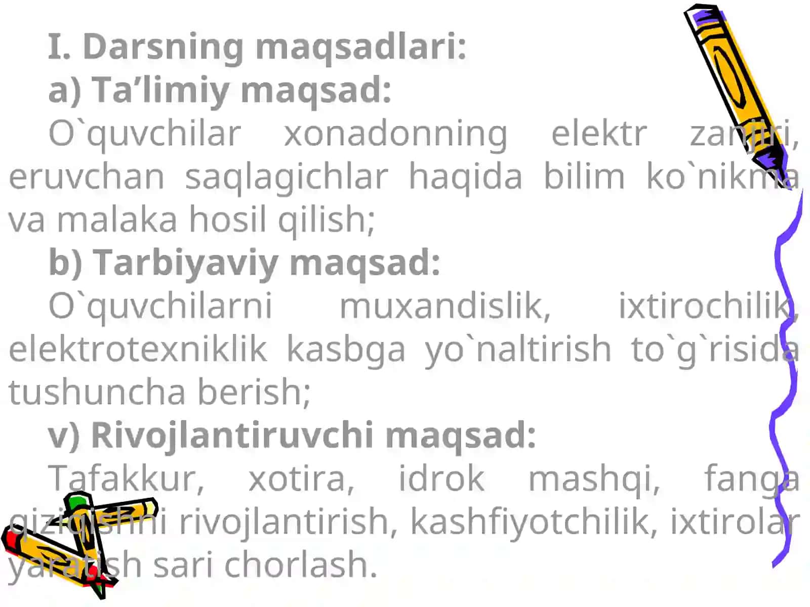 Xonadonning elektr zanjiri. Eruvchan saqlagichlar 2