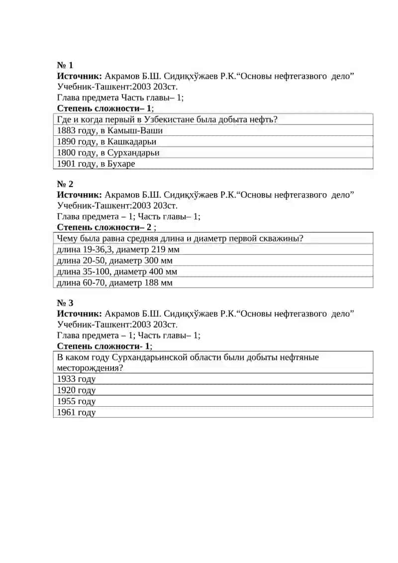 Основы нефте и газа 2