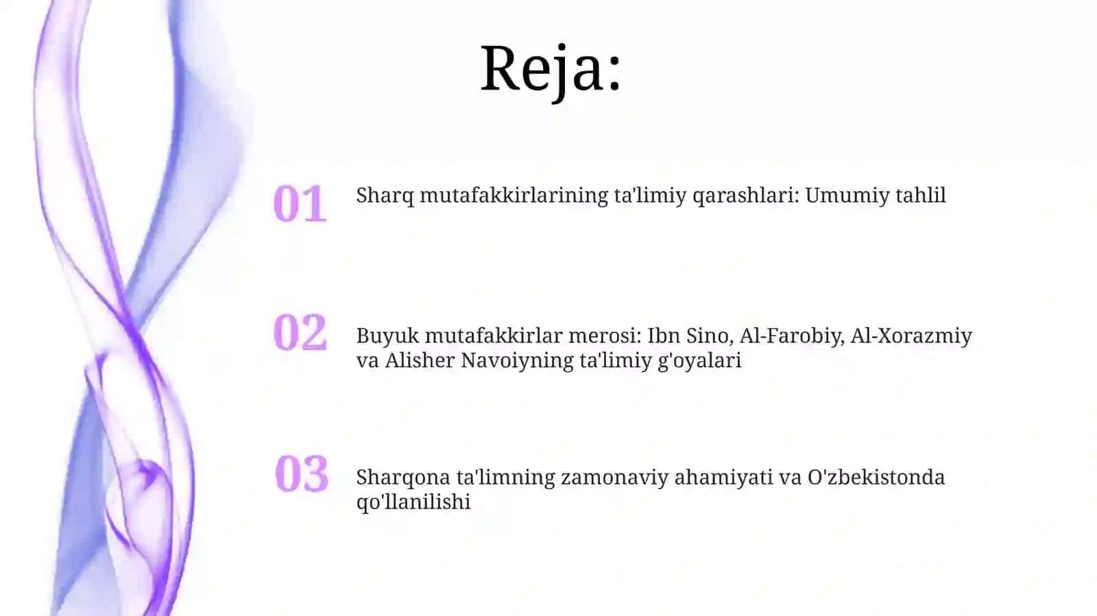 Sharqmutafakkirlar ta'lim va tarbiya qarashlari 2