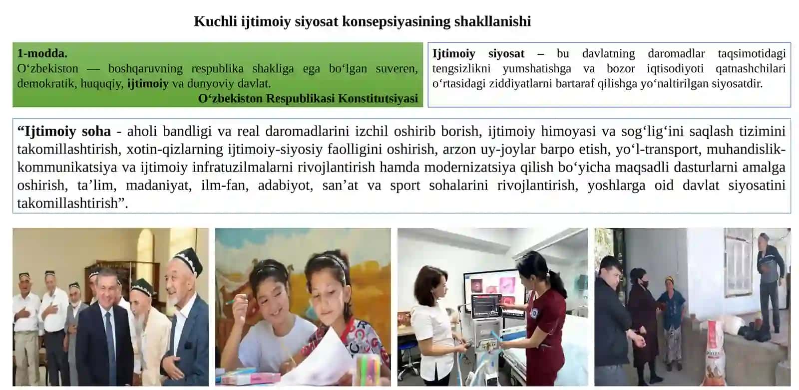O‘zbekiston Respublikasidagi Ijtimoiy O‘zgarishlar 2