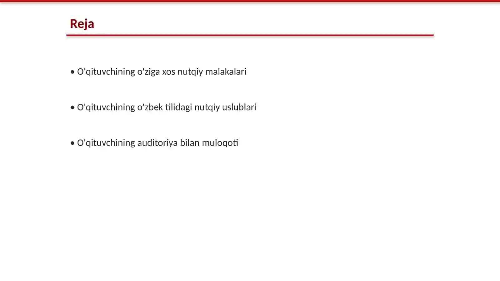 O'qituvchining oĝzaki nutqini shakllantirish 2