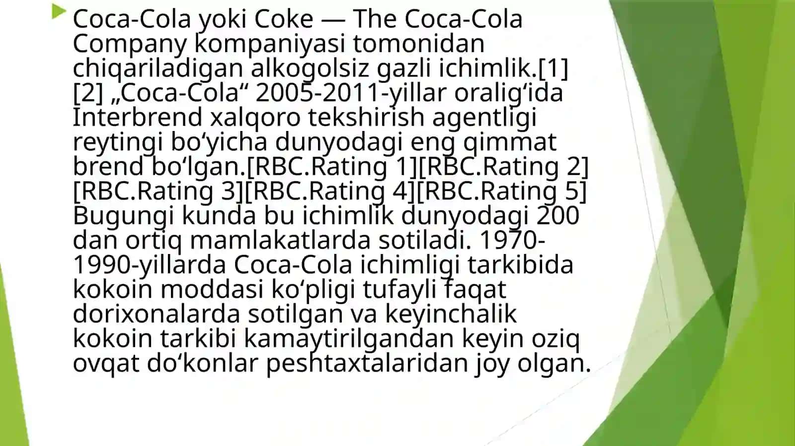 Coca-cola kompaniyasi 2