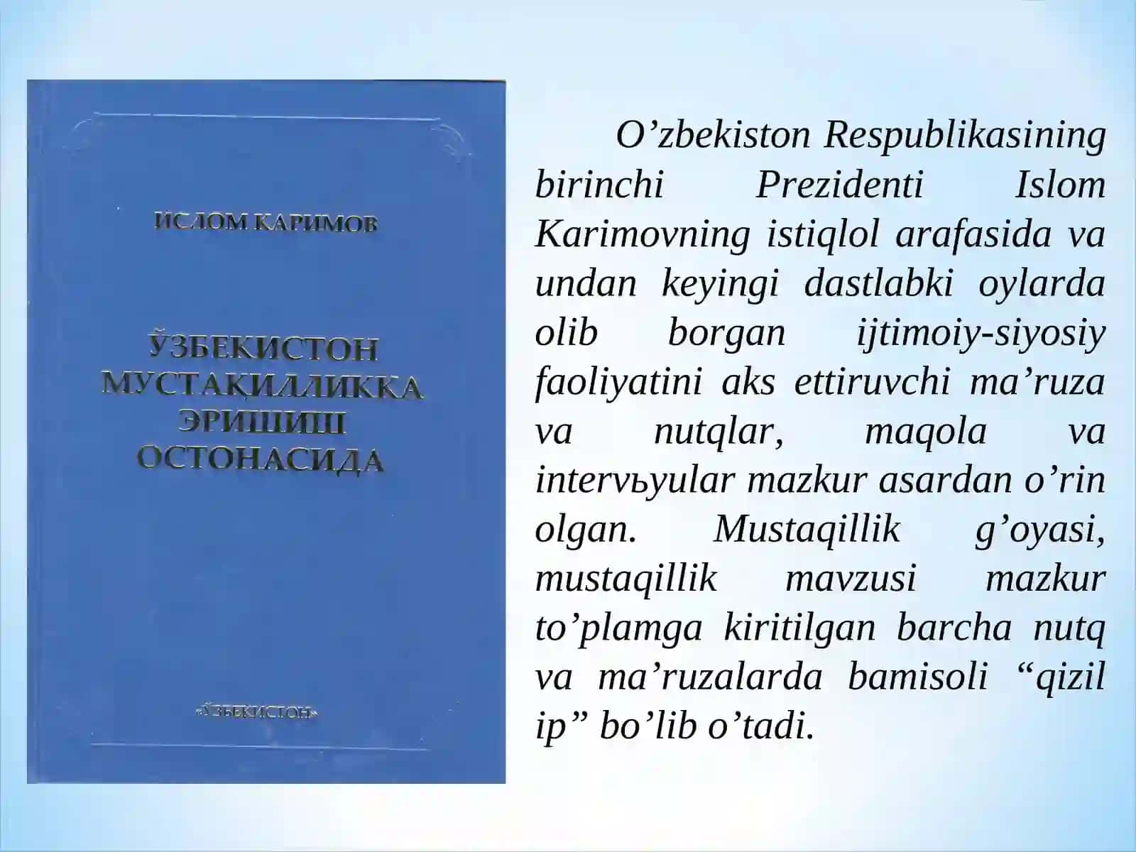O‘zbekistondagi Ijtimoiy-Siyosiy Jarayonlar 2