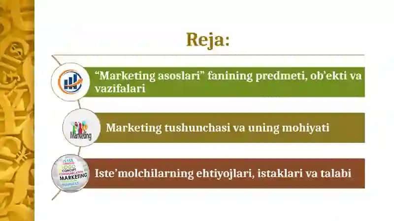 Marketing asoslari 2