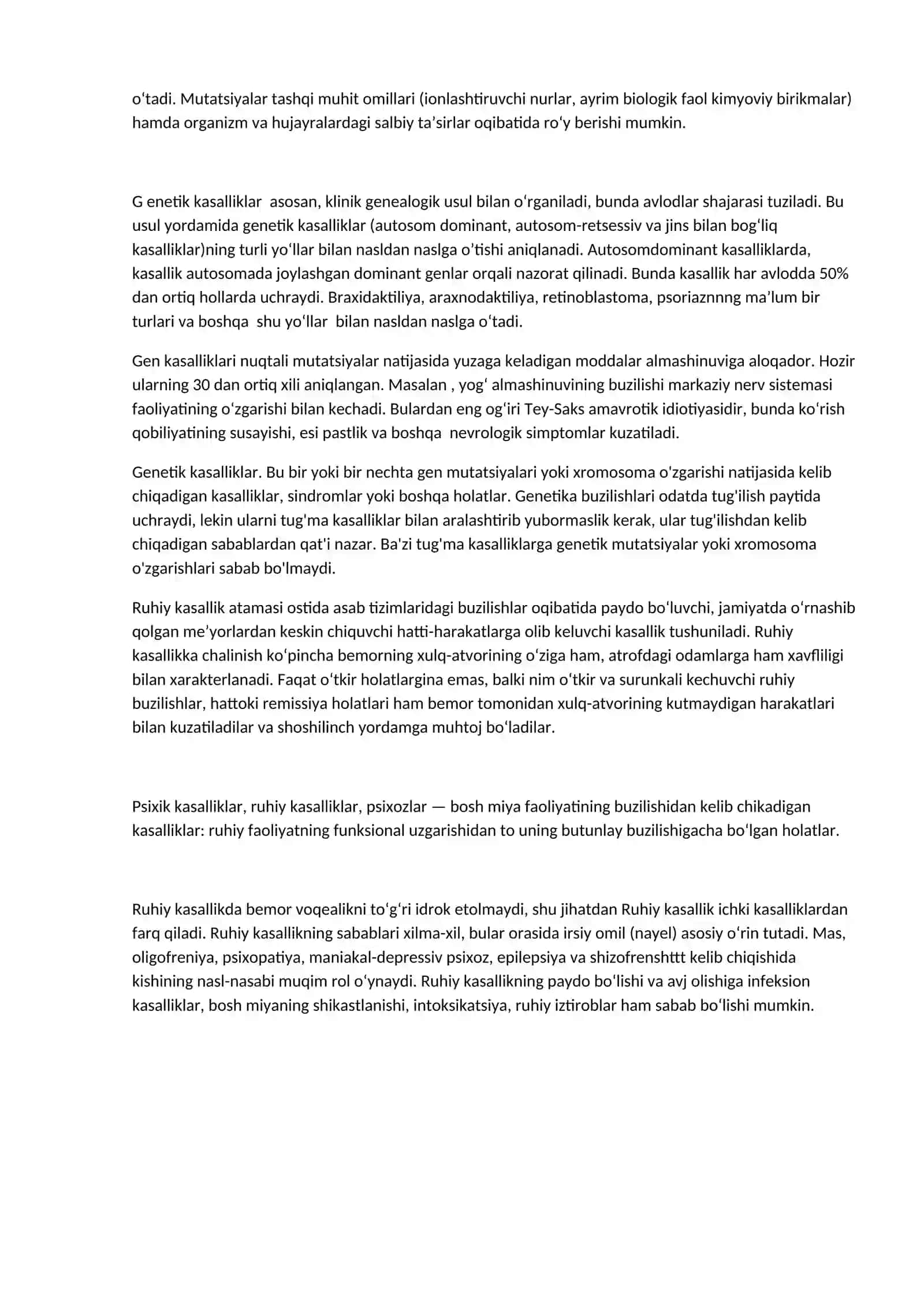 Psixosomatik kasalliklar 2