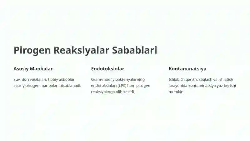 Pirogen reaksiyalar 2