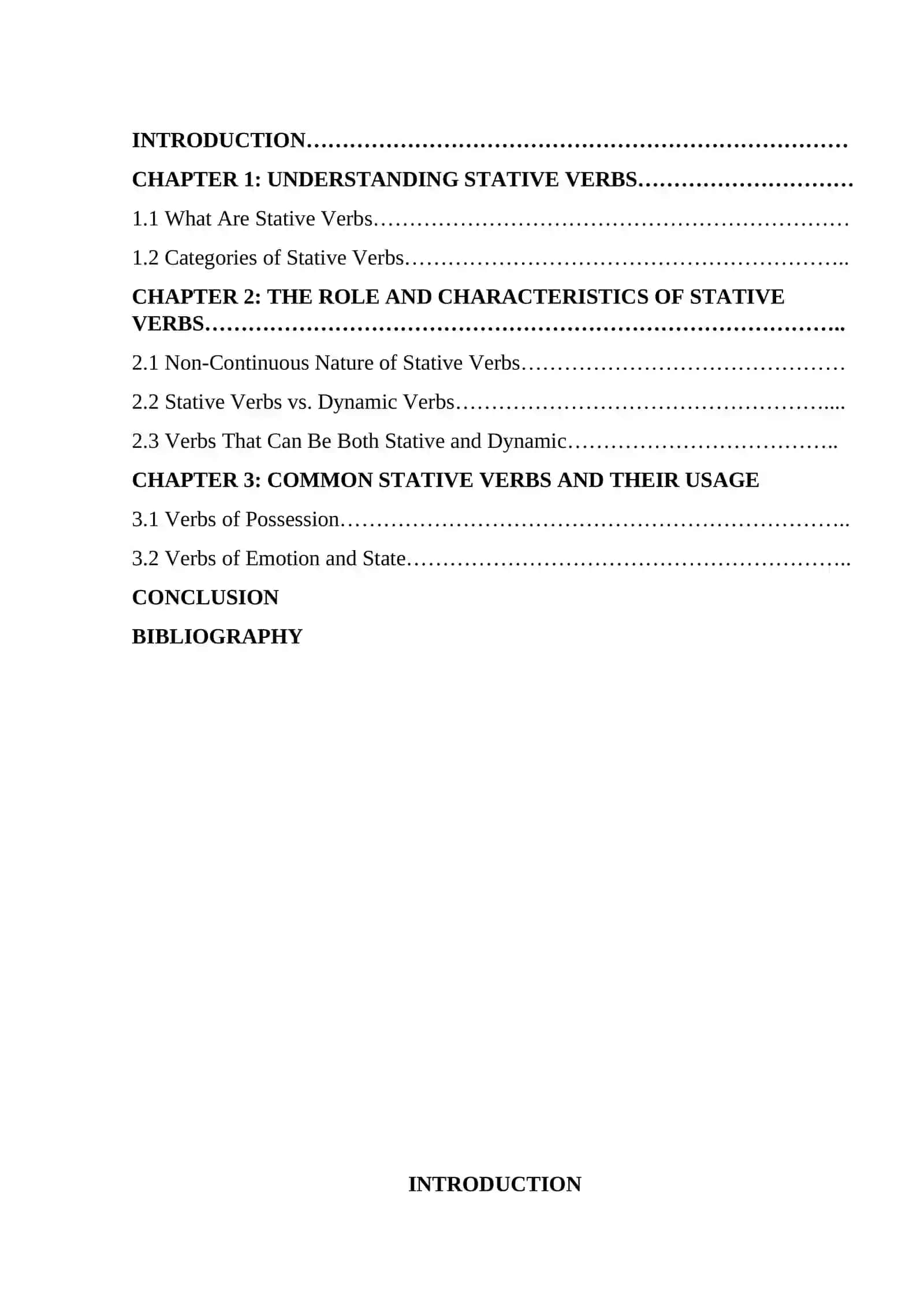 STATIVES OR THE WORDS OF CATEGORY OF STATE 2