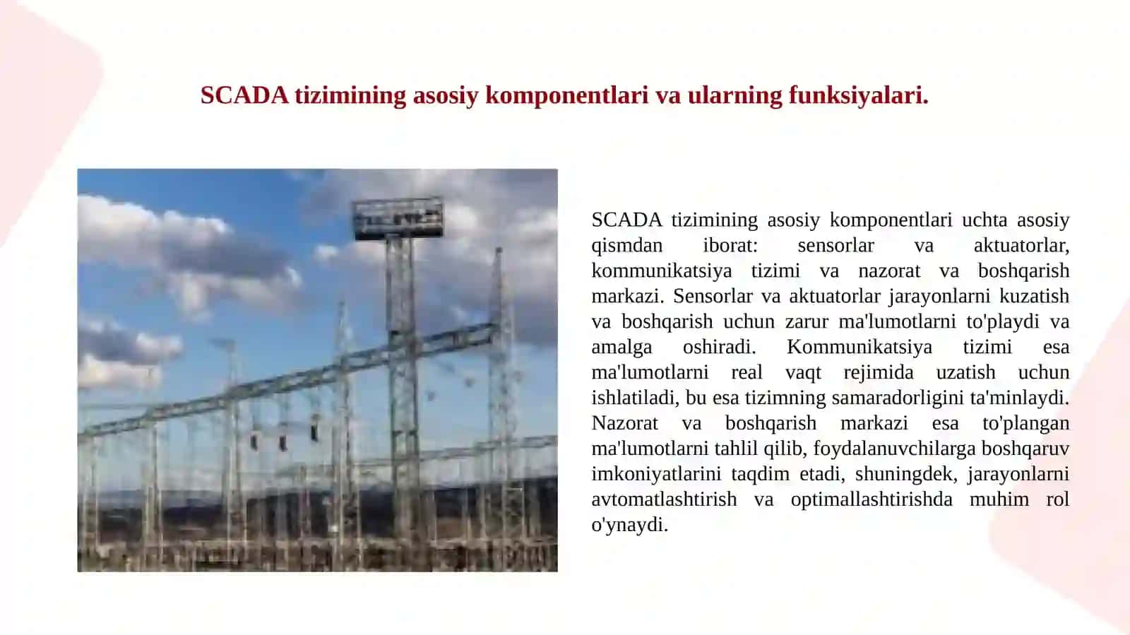 SCADA SISTEMASIDA PODSTANSIYANING BOSHQARUVINI TAD (2) 2