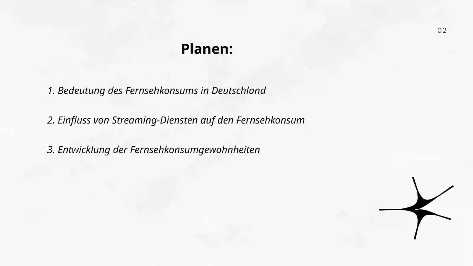 Fernsehkonsum in Deutschland 2