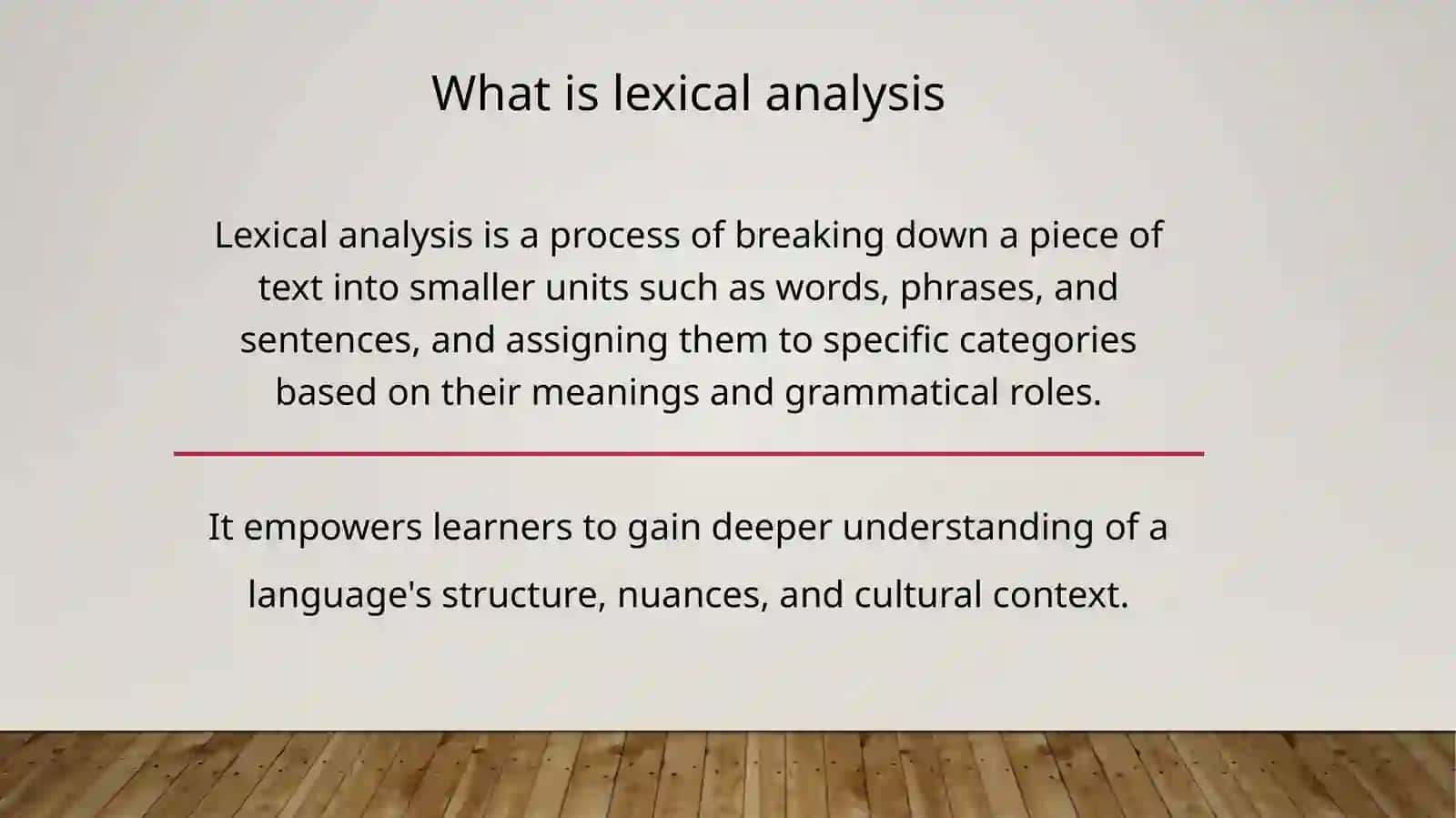 LEXICOLOGICAL ANALYSISASAMEANSOFLENGUAGE LEARNING 2