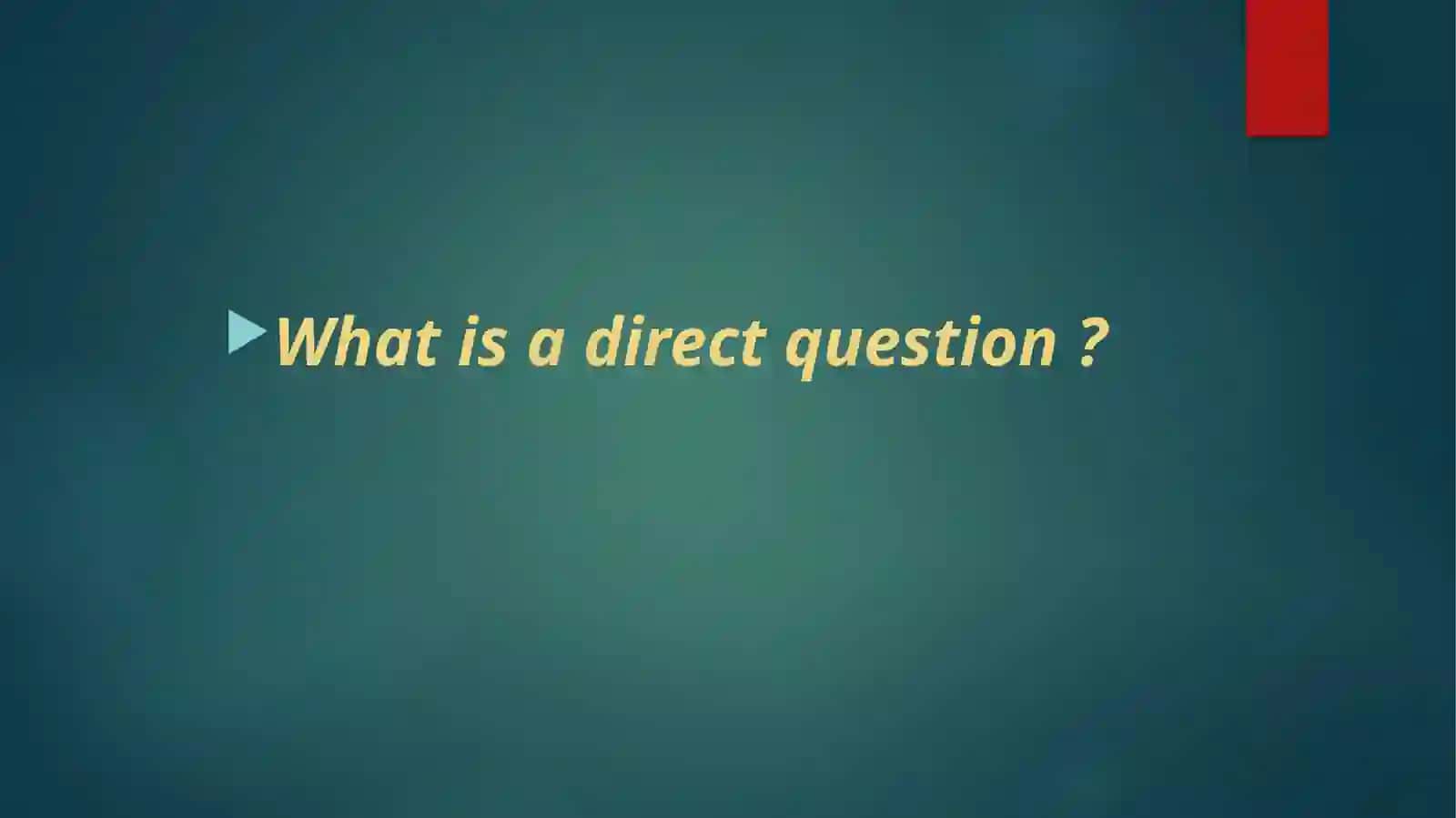 Indirect Questions in English 2