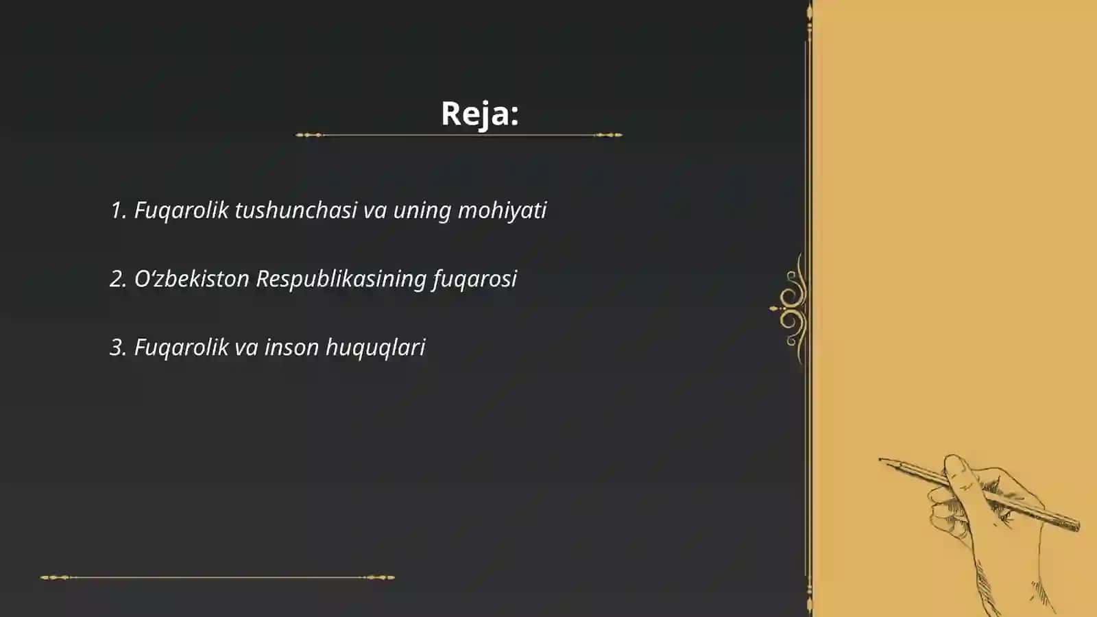 Fuqorolik Tushunchasi 2