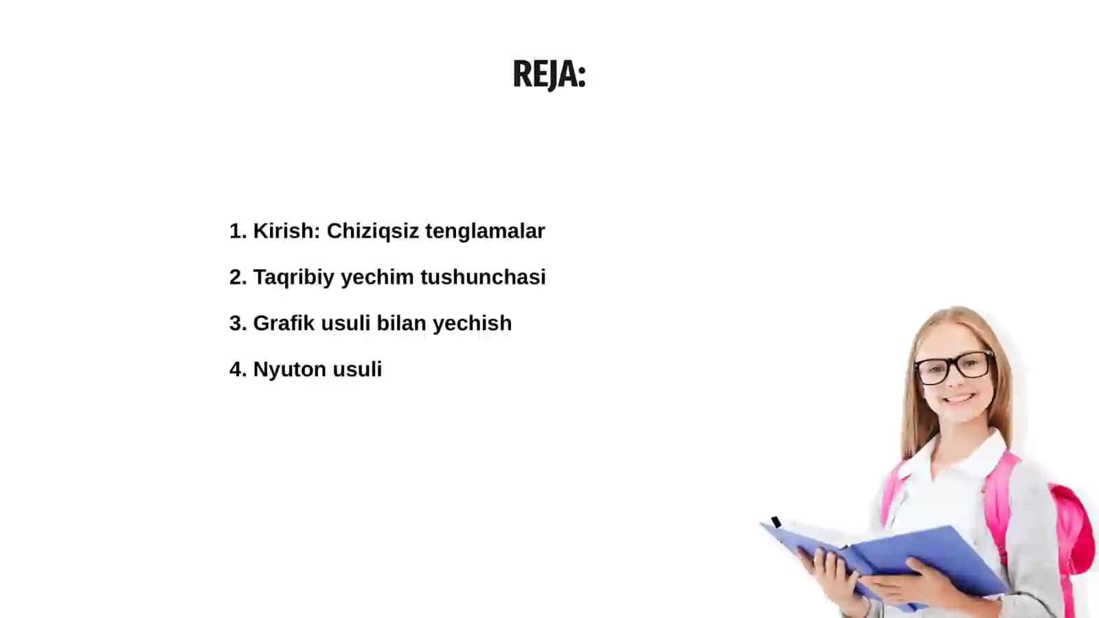 Chiziqsiz tenglamalarni taqribiy yechish metodlari 2
