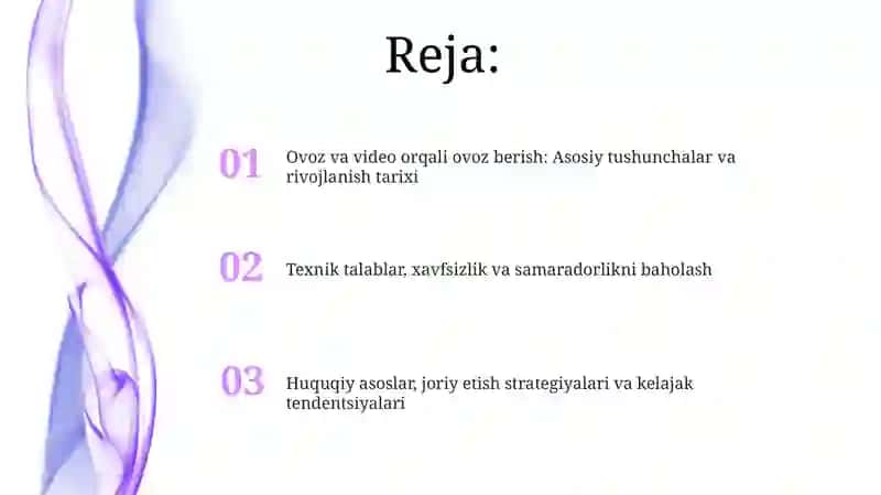 Ovoz va video lavhalarga ovoz berish 2
