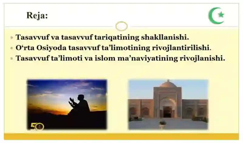 TASAVVUF TARIQATINING SHARQ MADANIYATIGA TA’SIRI 2