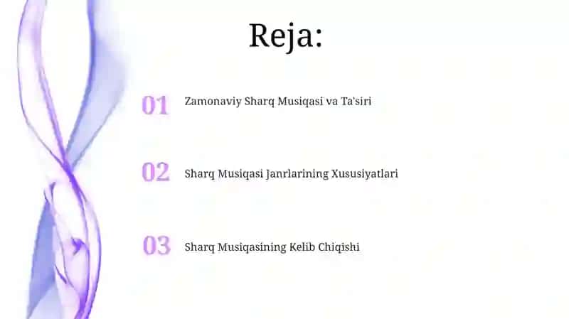 Sharq madaniyati, musiqasi 2