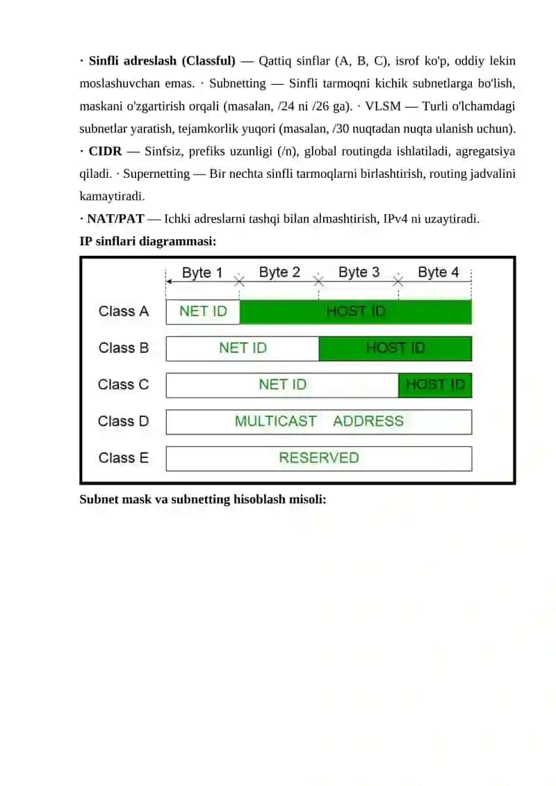 IP adreslash 2
