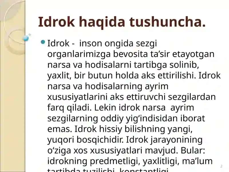 Olamni virtual va vizual estetika doʻkotishning farqlari 2