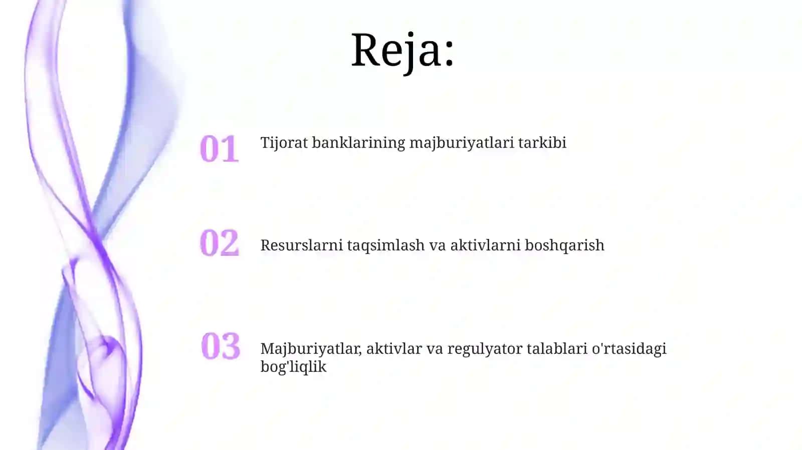 Tijoratbanklarining passiv operatsiyalari 2