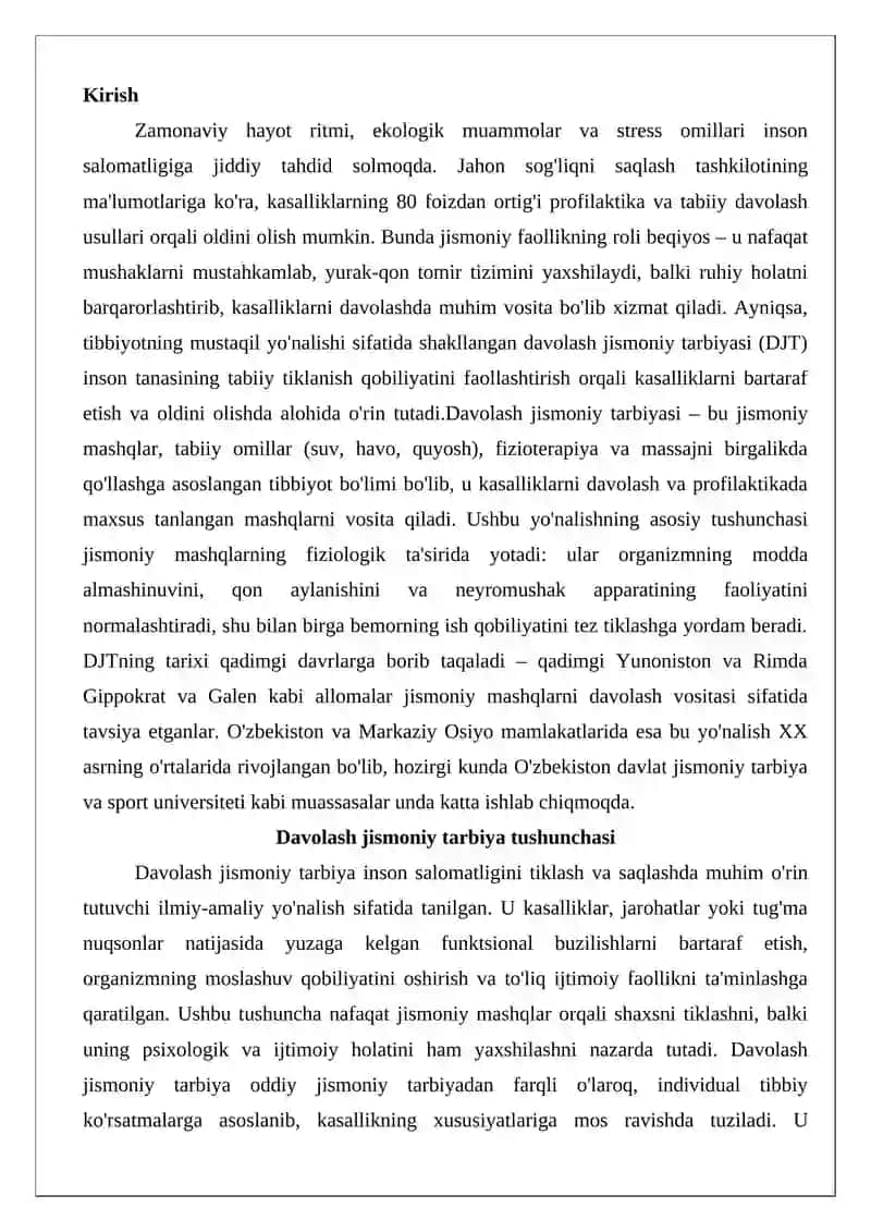 Davolash jismoniy tarbiyasi 2