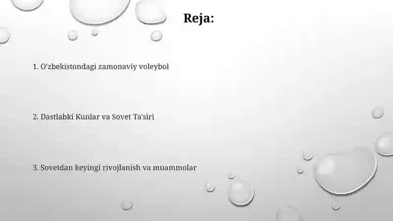 Voleybol tarixi O'zbekistonda 2