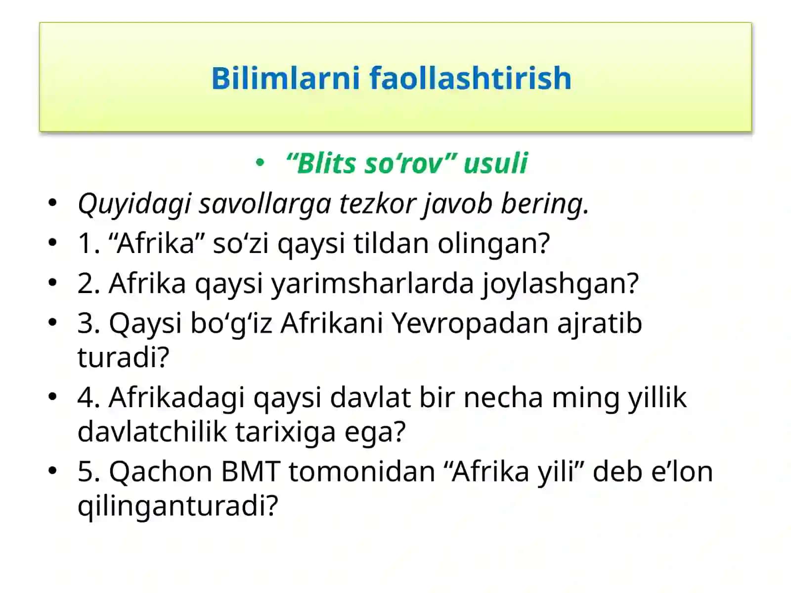 50-§.Afrika mamlakatlarining aholisi va xo‘jaligi 2