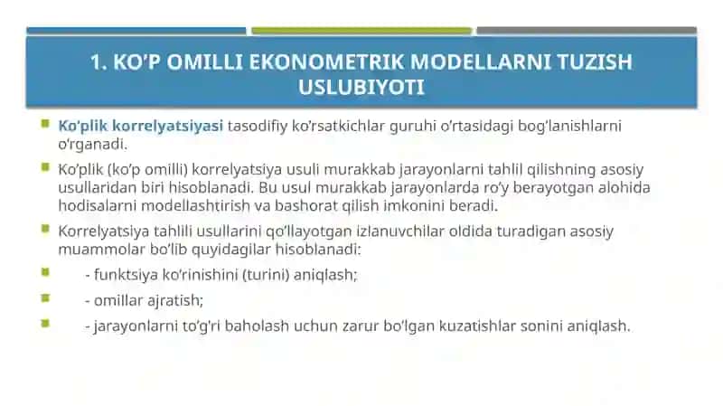 KO‘POMILLI regressiya 2