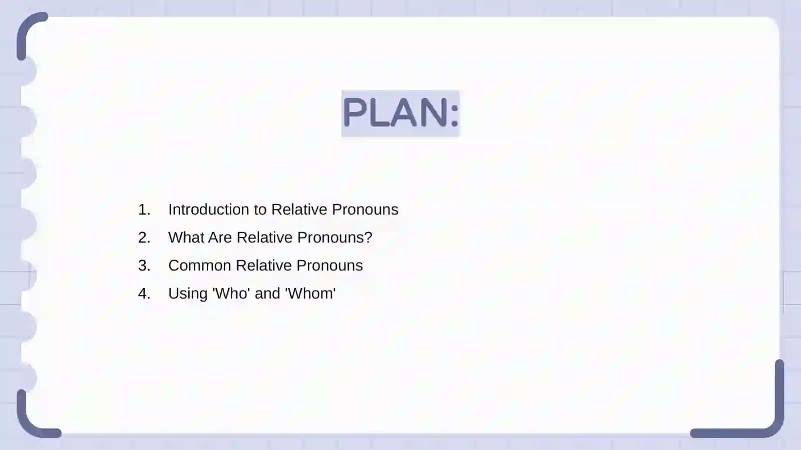Relative pronouns 2