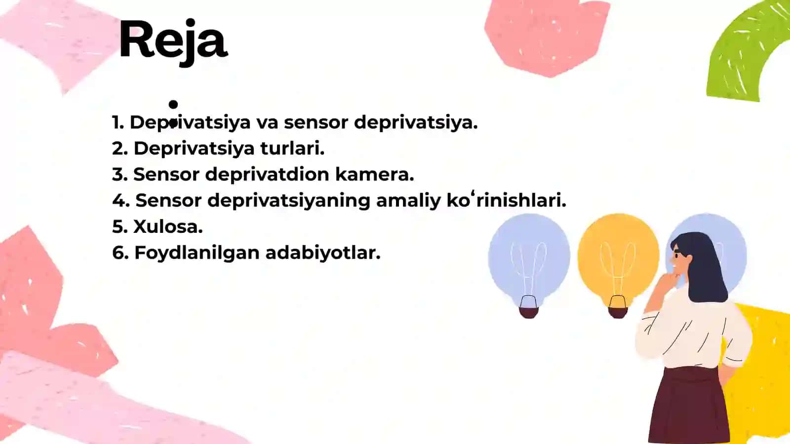Sensor deprivatsion kamera va uning psixologik amaliyotdagi oʻrni 2