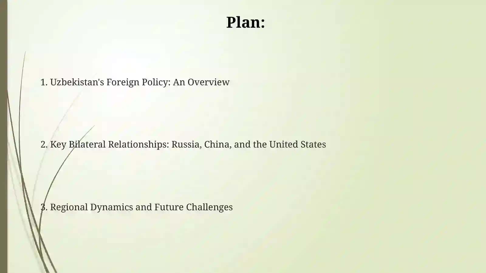Uzbekistan relations with other countries 2