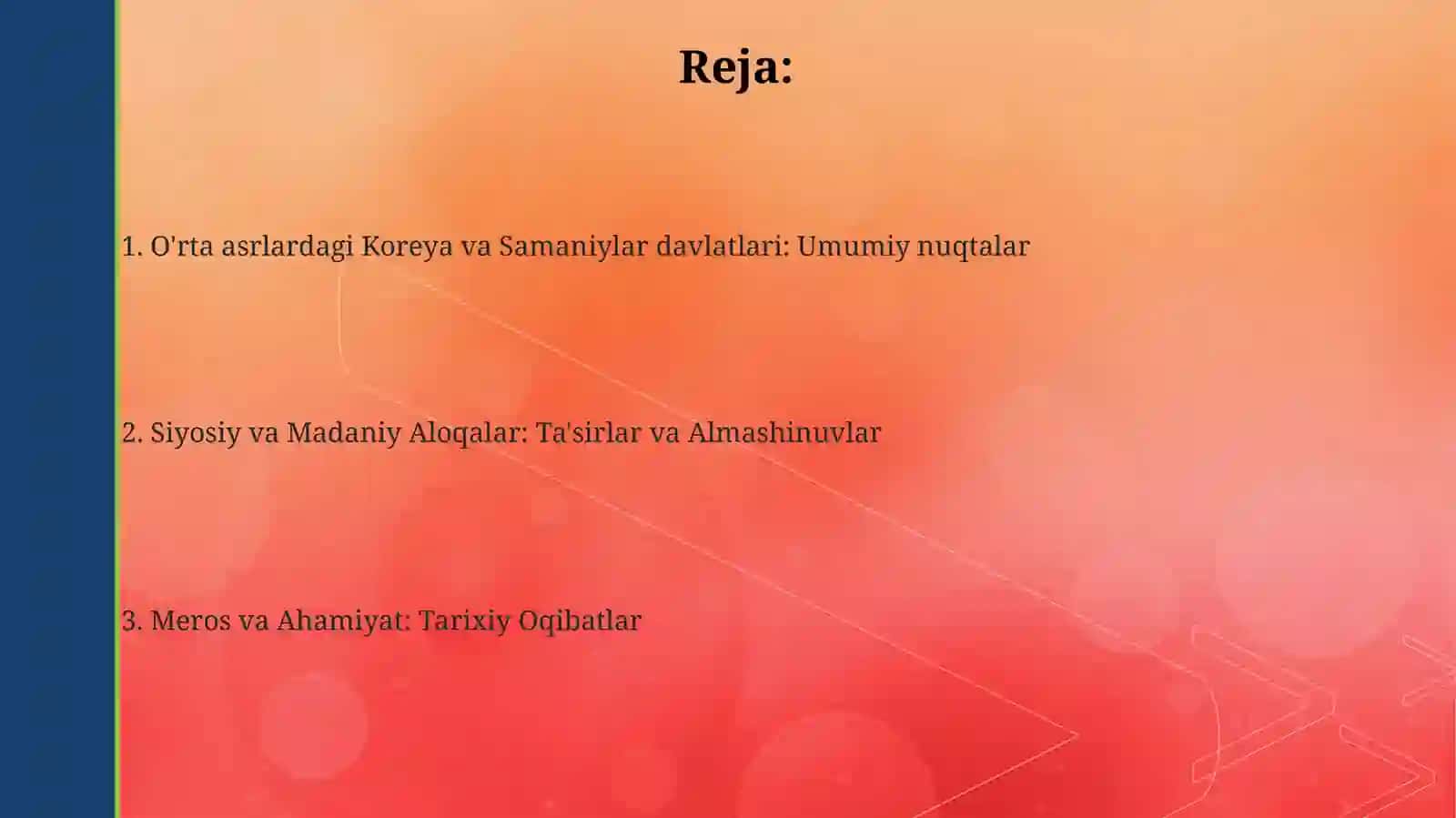 O'rta asrlardagi Koreya va Samaniylar davlatlari: Umumiy nuqtalar 2