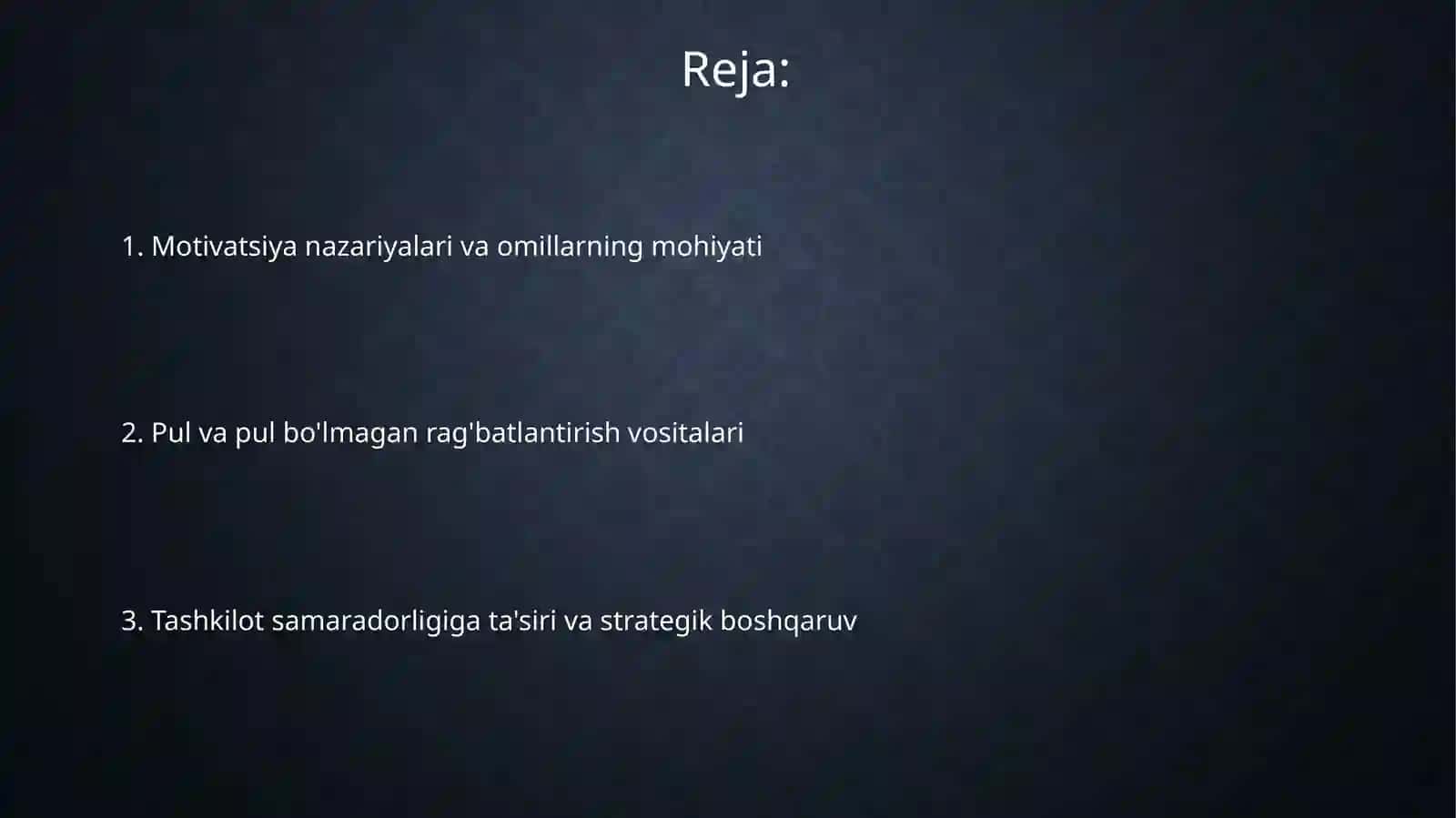 Monetar va monetar bolmagan omillar 2