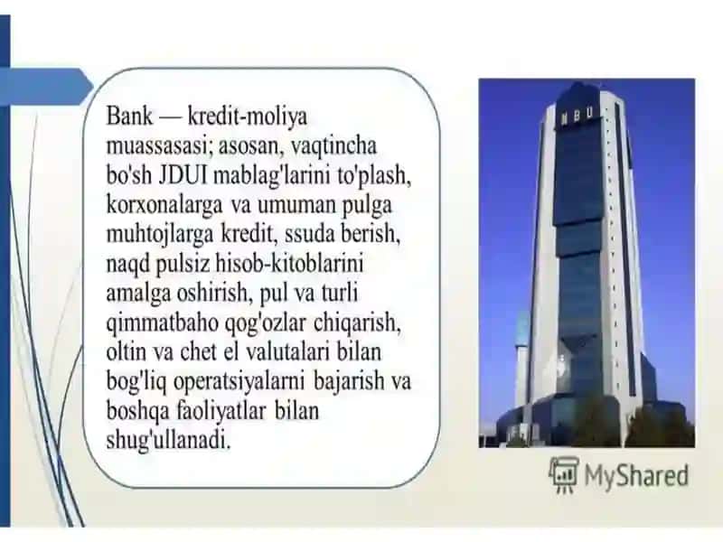 O'zbekiston Respublikasi Bank tizimi 2