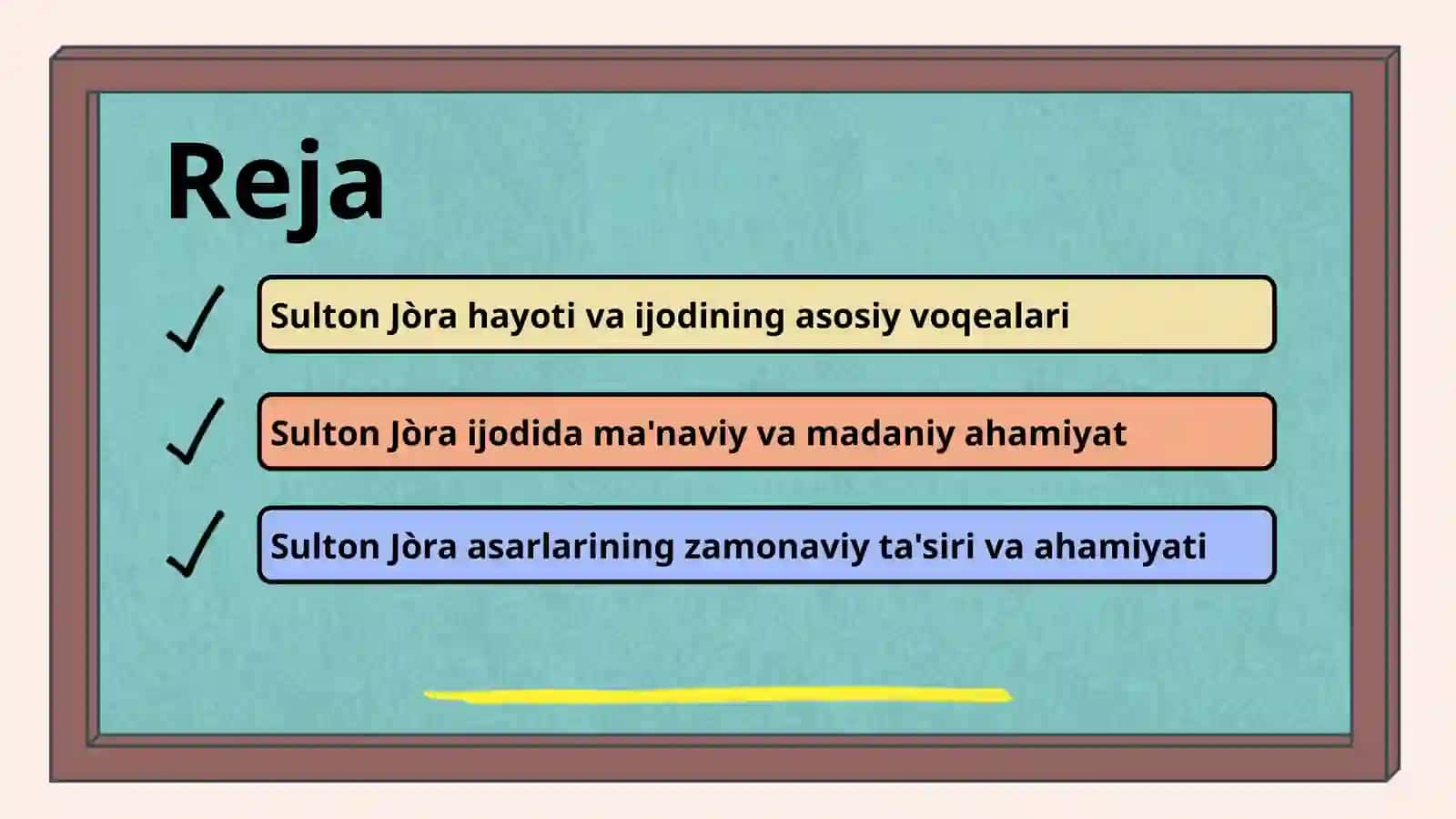 Sulton jòra hayoti va ijodi 2