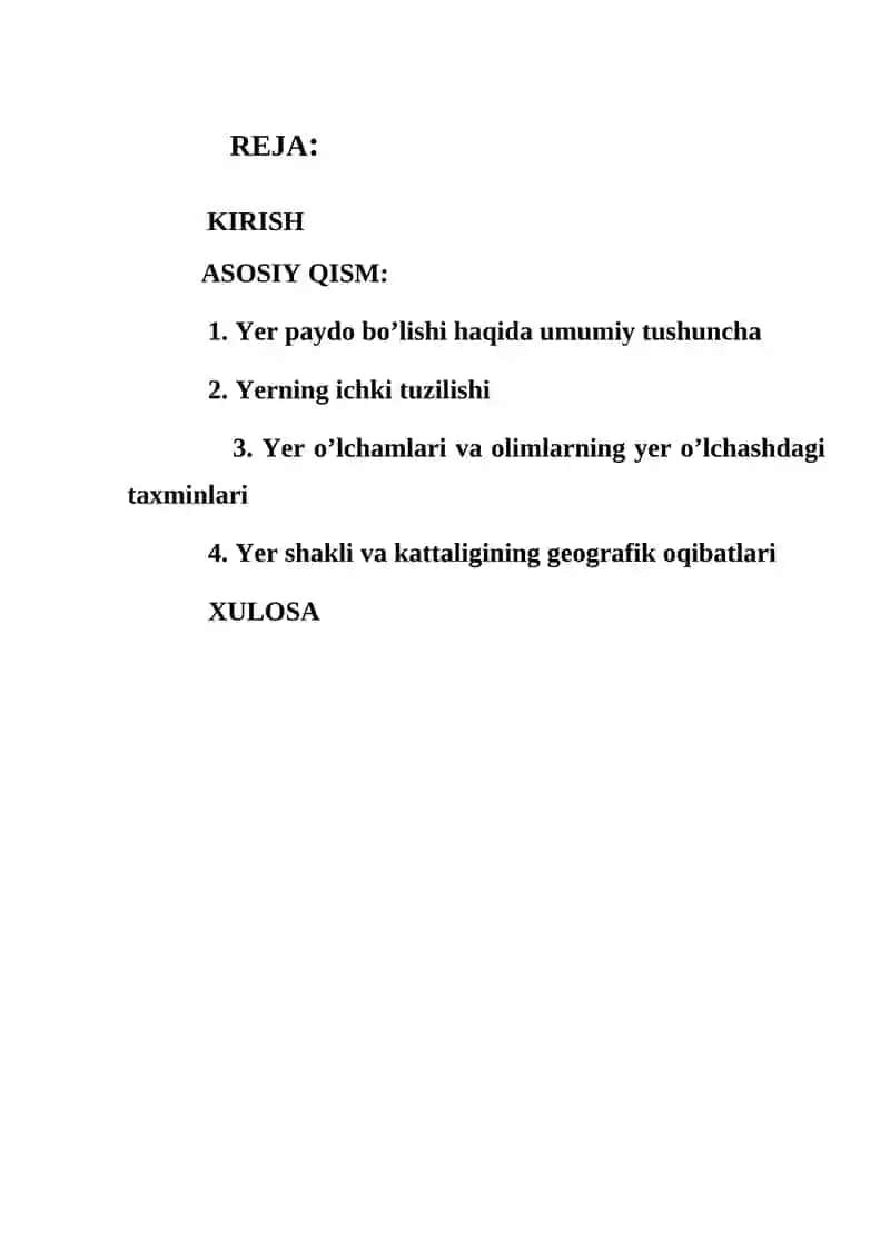 YERNING SHAKLI VA O’LCHAMLARI 2